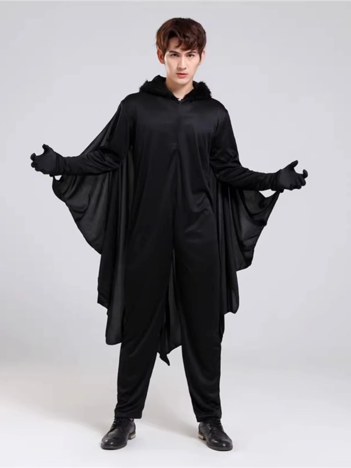 loween Bla Bat Costume Children's Parent-Child Matching Adult  Bat Outfit Stage Performance Costume Women's Faion