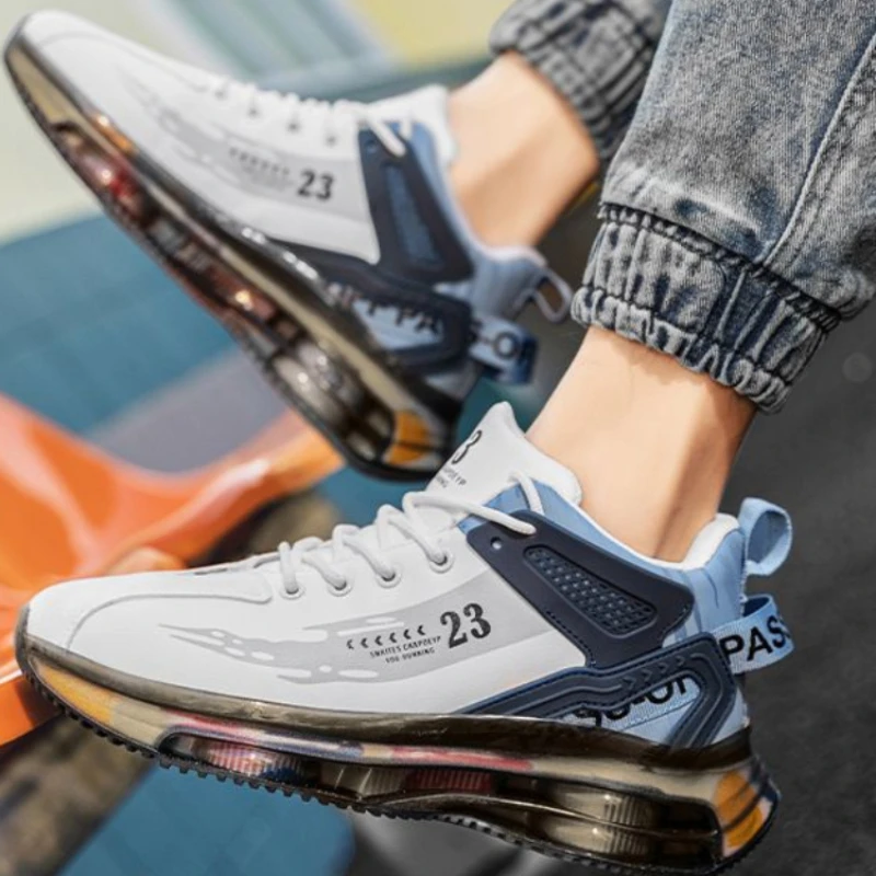 두꺼운 플랫폼 남성용 캐주얼 스니커즈, 남성 신발, 테니스 거래, 점프 트렌드, 2024 39 하이 퀄리티, 경량 디자이너, 와이드 Y2k 