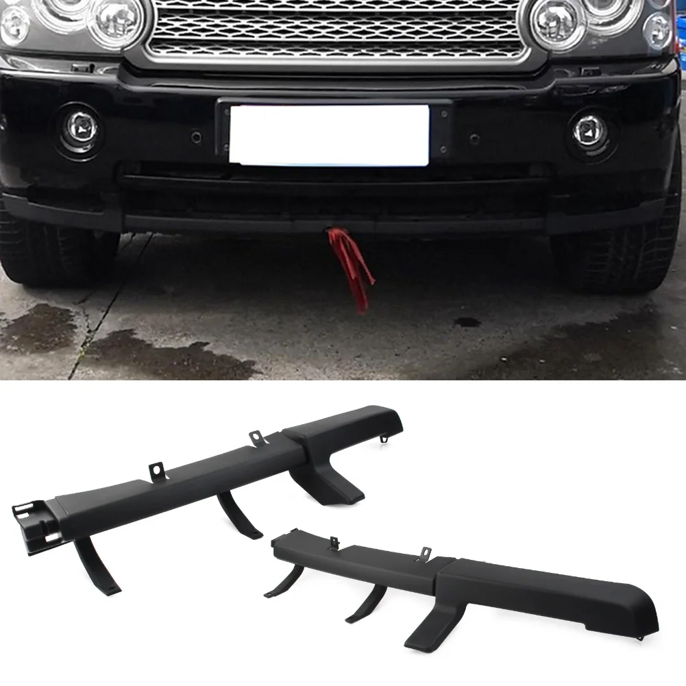 2pcs ABS Car Front Bumper Lower Valence Spoiler Trim Side For Land Rover Range Rover L322 2006 2007 2008 2009 DFB500080