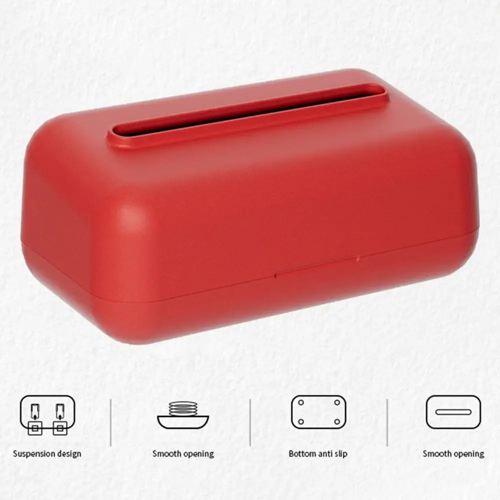 

Wall Mountable Paper Towel Case Large Capacity Automatic Lift Modern Napkin Holder Minimalist Anti-slip Tissue Storage Box Car