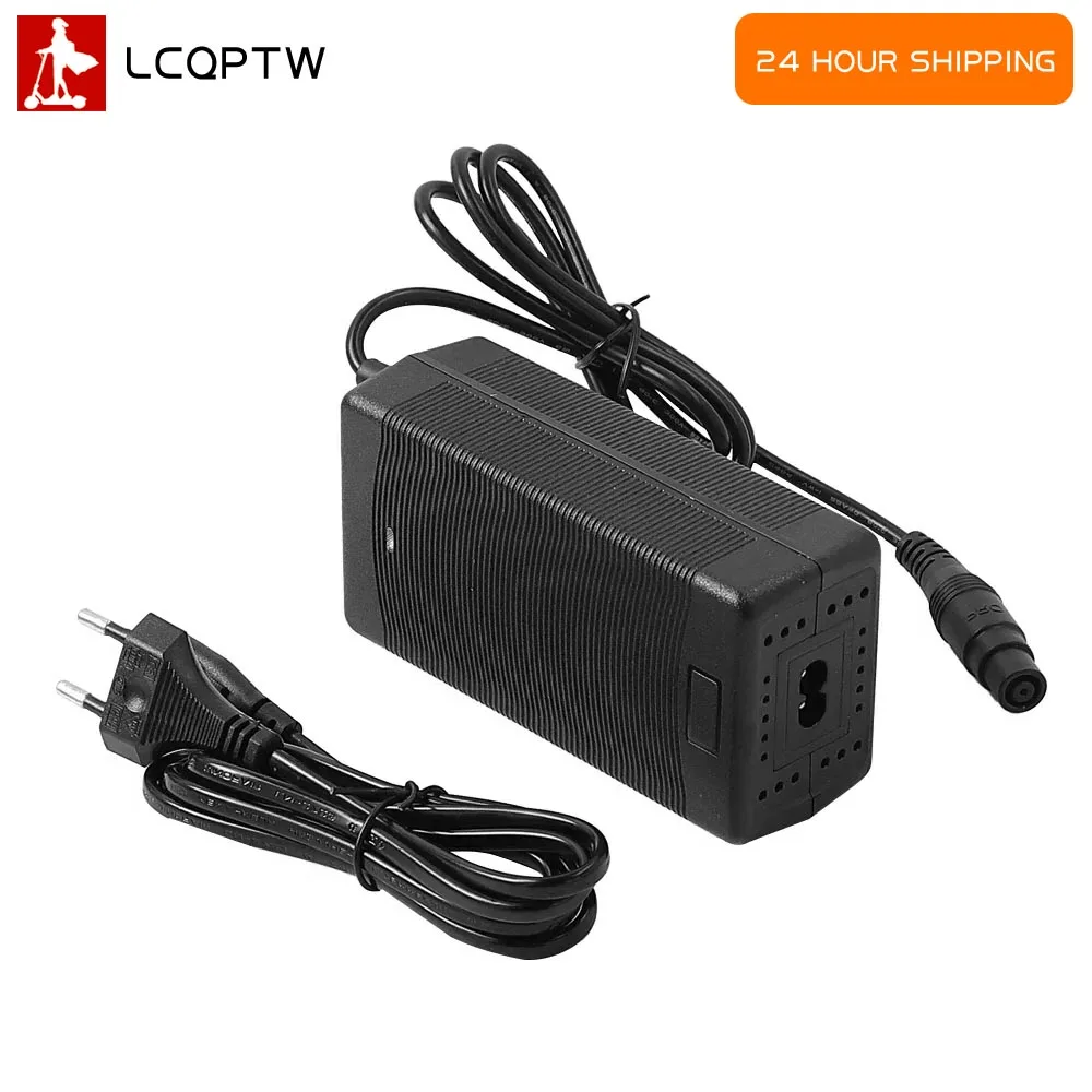 

54.6V 2A Charger Adapter for Ninebot G3 F3 GT3 ZT3 for Xiaomi 4 Pro Plus 4 Pro Max Battery Charger Electric Scooter Accessories