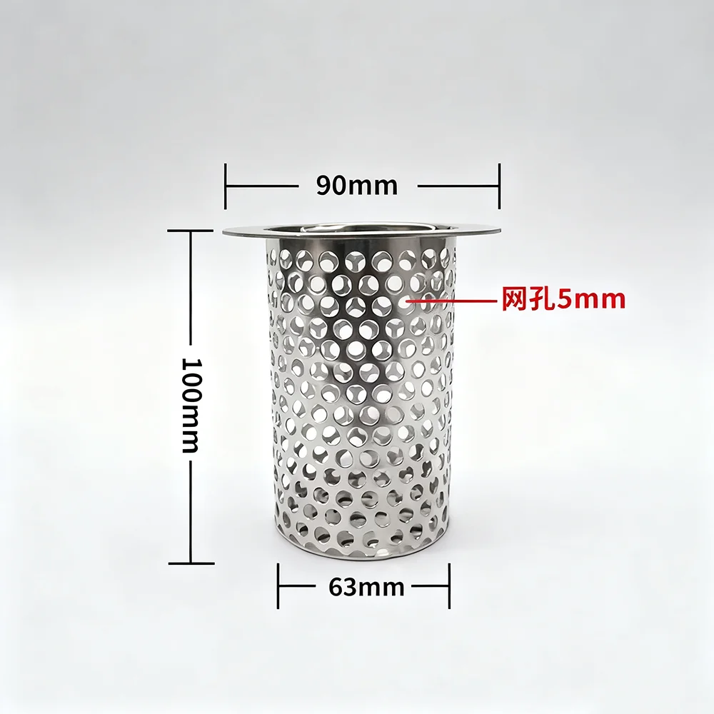 

Diameter 45-220cm Floor Drain Filter Hair Catcher Shower Sink Strainer Kitchen Sink Anti-Clog Filter Bathroom Filter Screen