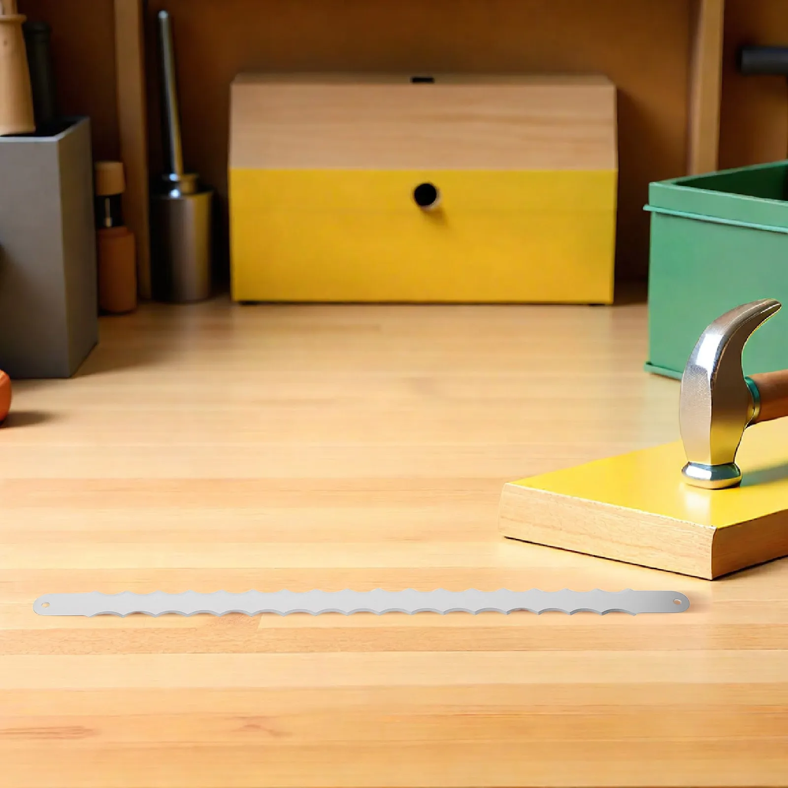 

4Pcs Stainless Steel Bread Slicer Blades 10.5 Inch Dual Use Serrated Cutting Tools for Homemade Commercial Bread Machine Parts