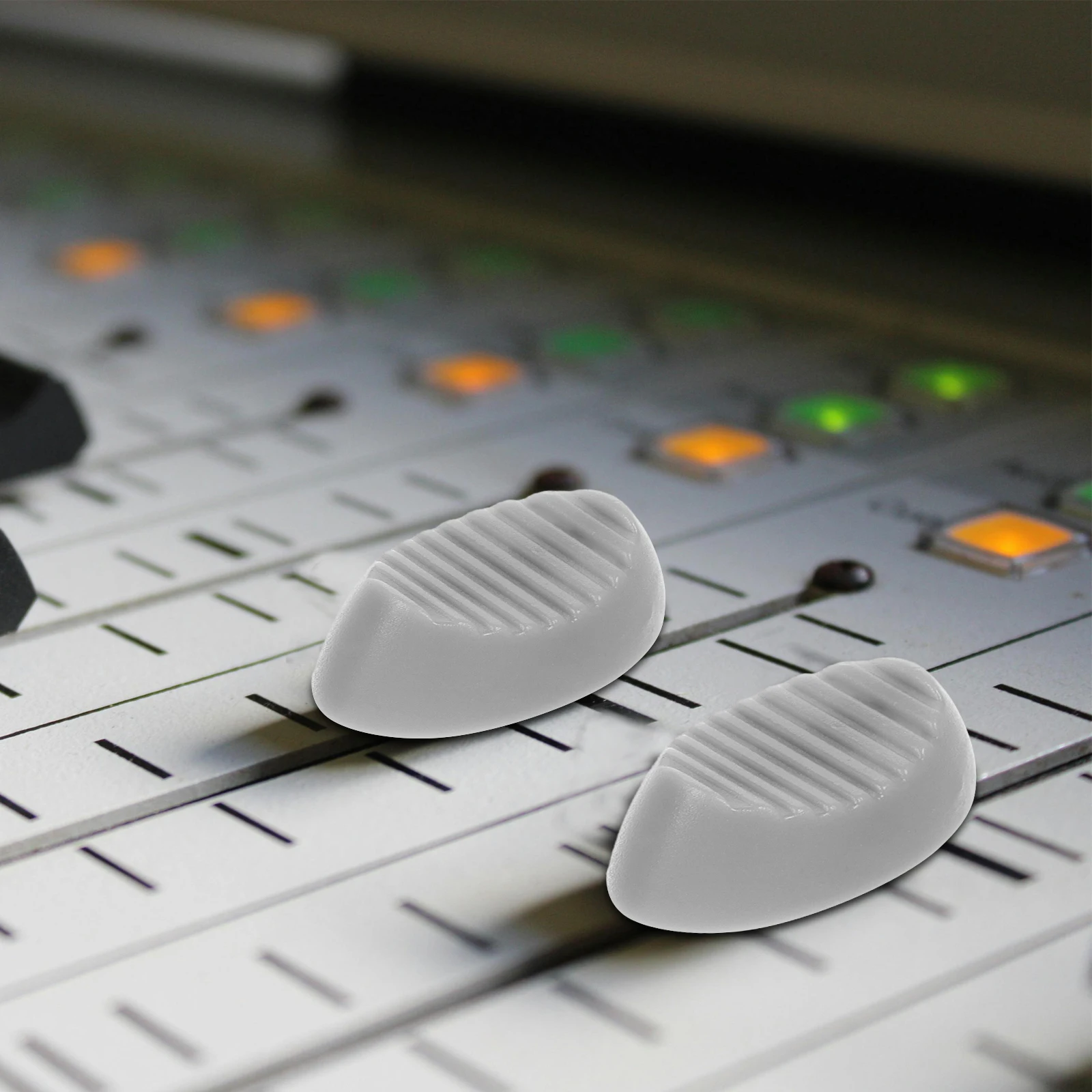 

10 Pcs Potentiometer Push Rod Cap Audio Mixer Slider Knob Amplifier Control Cover Plastic Button