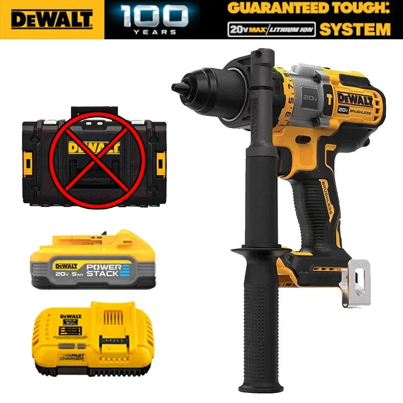 DEWALT DCD999 20V Cordless Hammer Drill/Driver Flexvolt Advantage Brushless Motor Power Tool Impact Drill DCB118 DCB1104