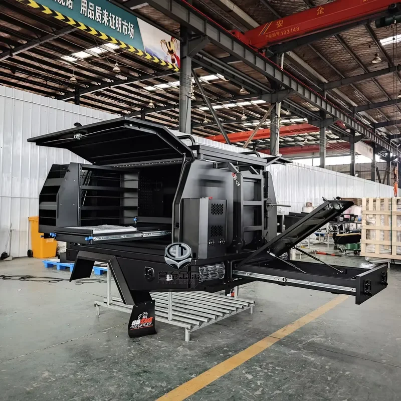 Factory General Purpose Aluminum Powdercoat Dual/Single Cab Ute Tray/canopy for Hilux Includes All Accessories