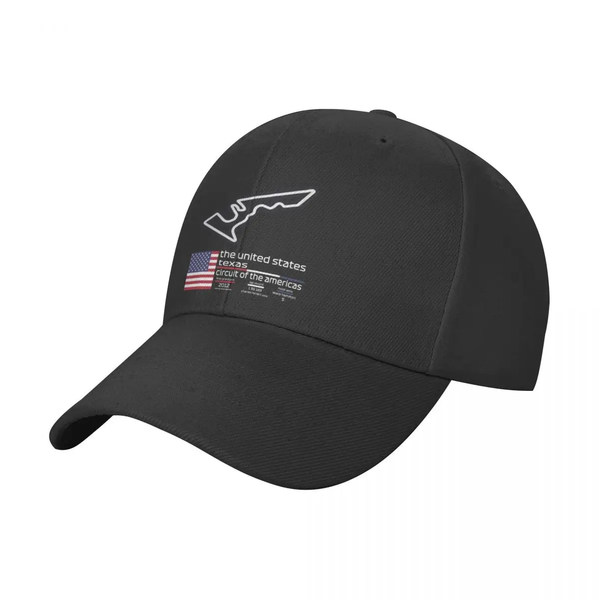 Circuit of the AmericasF1 Records Baseball Cap |-F-| derby hat Hat Luxury Brand Girl Men's