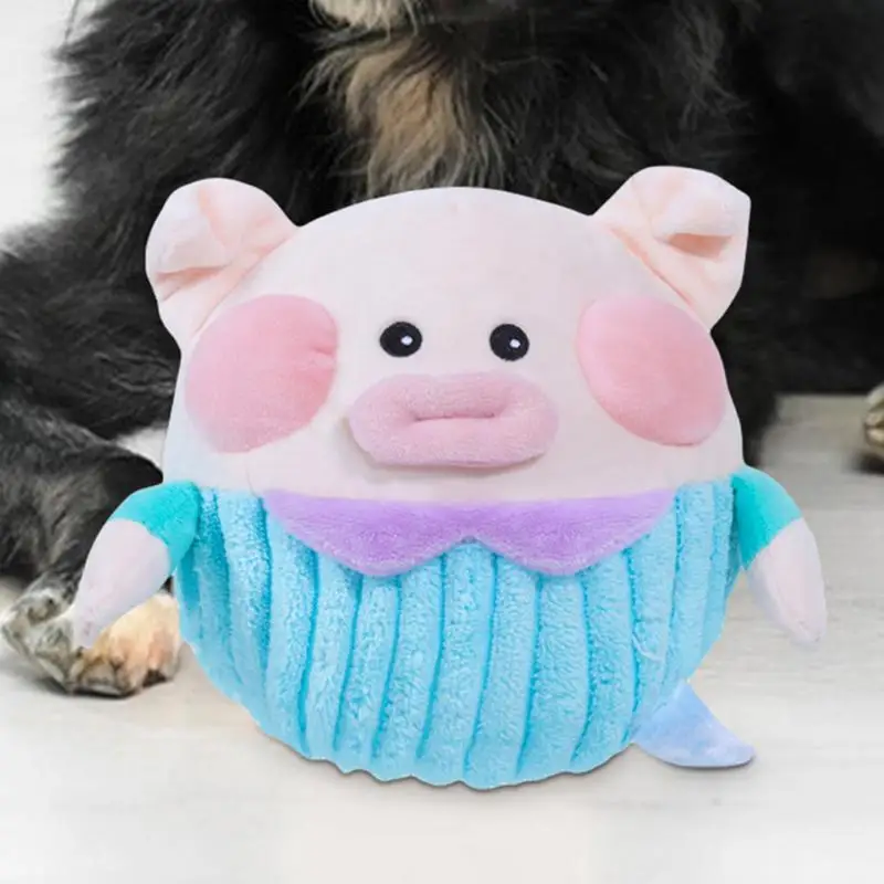 Jouet en peluche rebondissant pour animaux de compagnie avec fonction IkMusic, son coule, perfectionnable et lavable, jouet pour chien