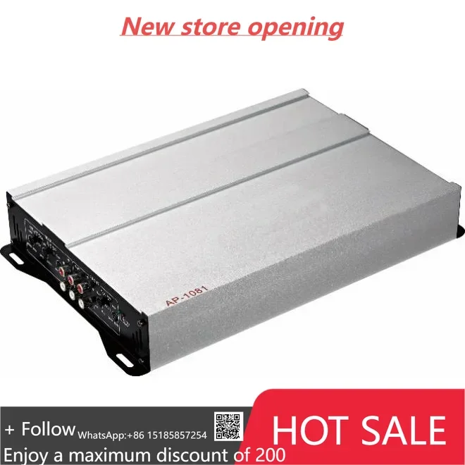 

4 Channel APIEL Rms Power 360w Stereo Car Amplifier Class ab