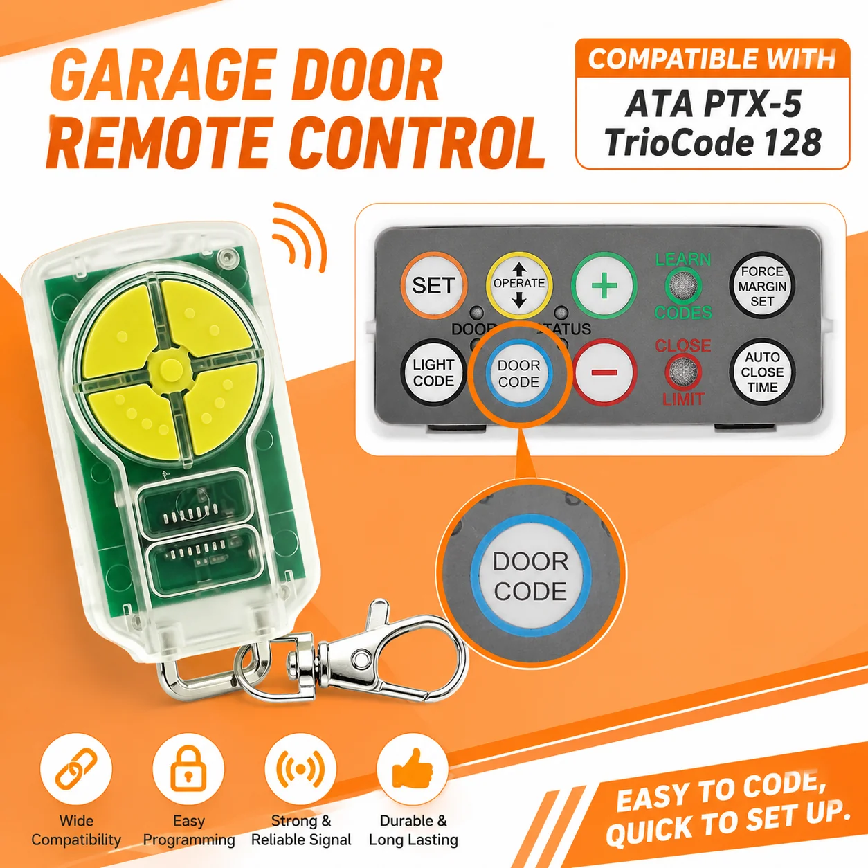 Control Remoto para Puerta de - Smart Home Villa reseña y precio