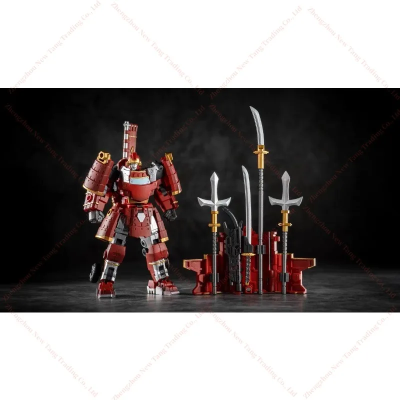 【متوفر】مصنع حديد التحول IF EX-56 EX56 Tetsybe Mini Samurai Action Figure مع صندوق