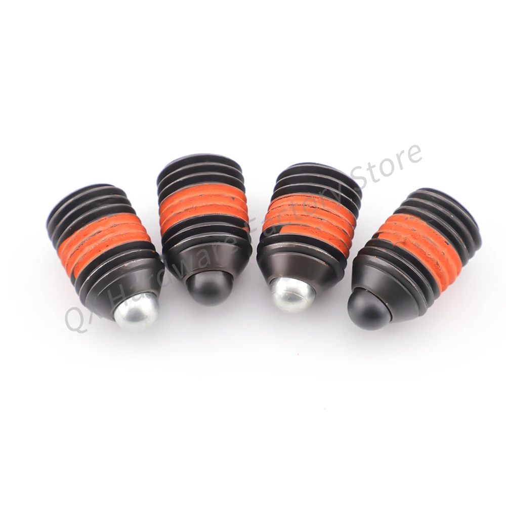 Хорошая цена QX513 Легкая нагрузка Сверхмощная шестиугольная головка Пружинный плунжер из углеродистой стали Короткоходовой пружинный позиционирующий штифт