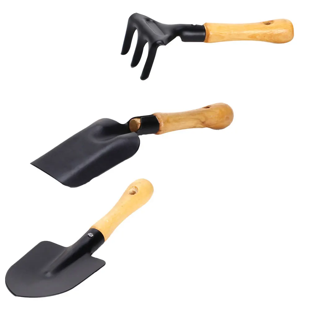 3個の子供用ガーデンツールセットは小さな手のために特別に設計されており、屋内鉢植えや盆栽のメンテナンス学習に最適です。