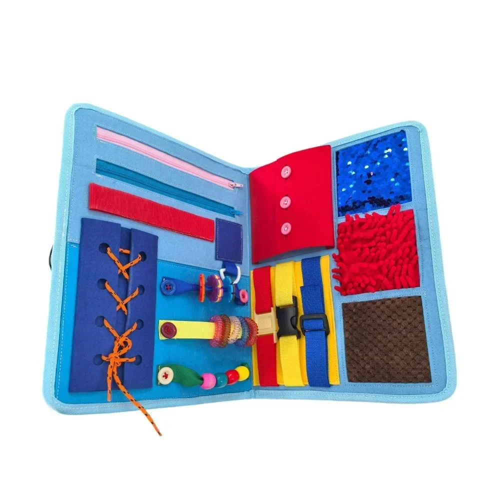 Soothing Activity Sensory Blankets Elderly Perception Training Notebook Dementia Alzheimers Patients Memory Training Blanket