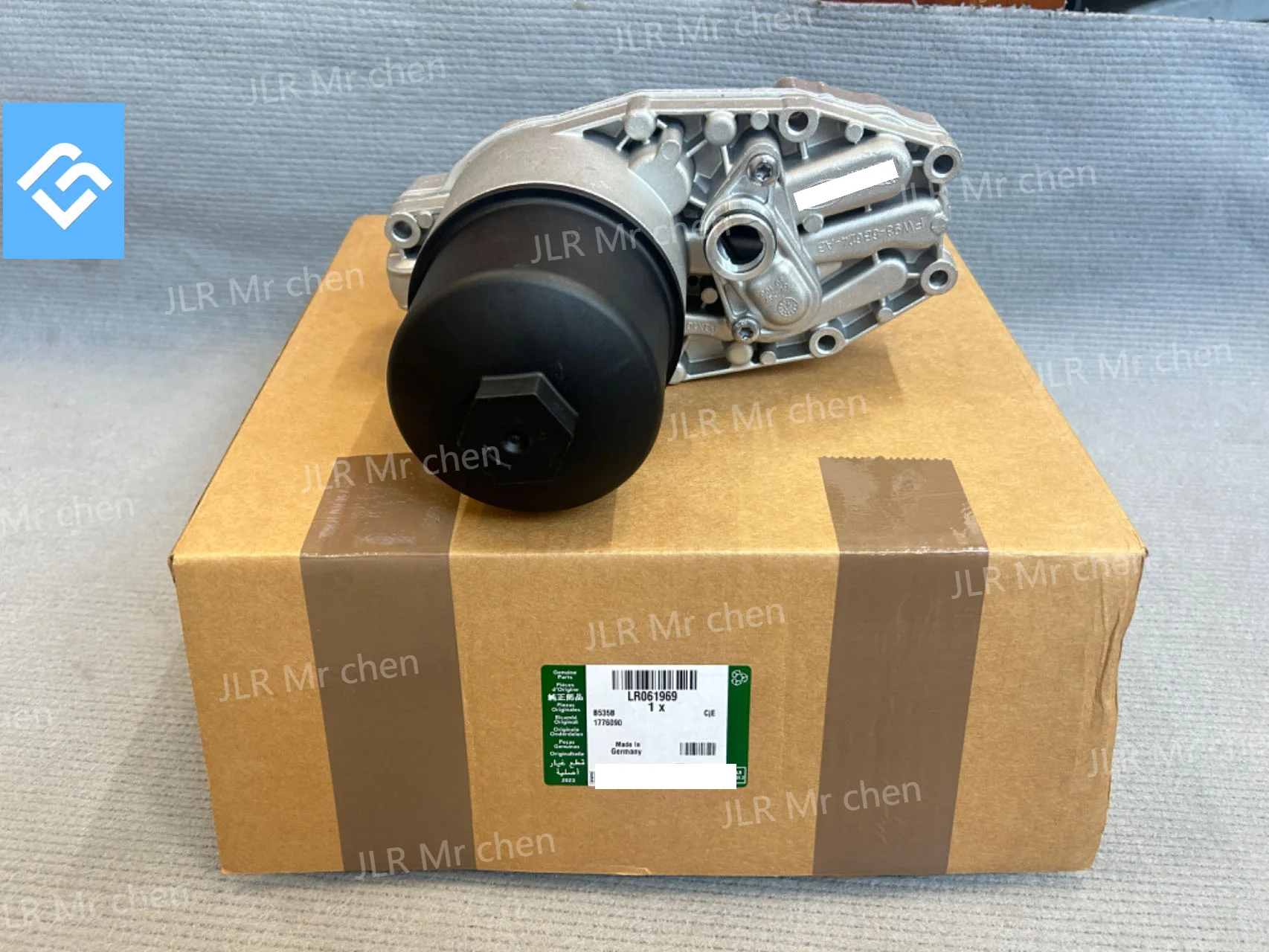 hot sale For Land Rover oil filter assembly is suitable for Discovery 5 L405 L494 L560 diesel 3.0T LR061969 LR124259