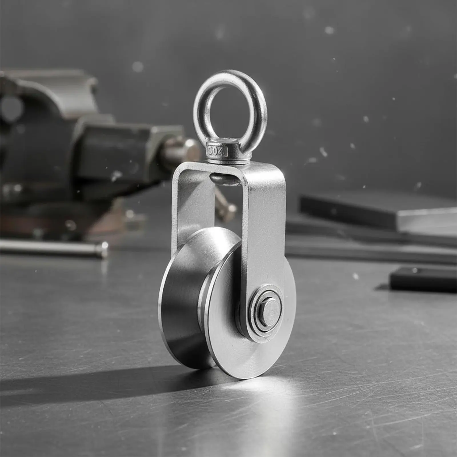 

Stainless Steel Rope Pulley Stainless Steel Pulley Wheel Effortless Rotation for Professionals