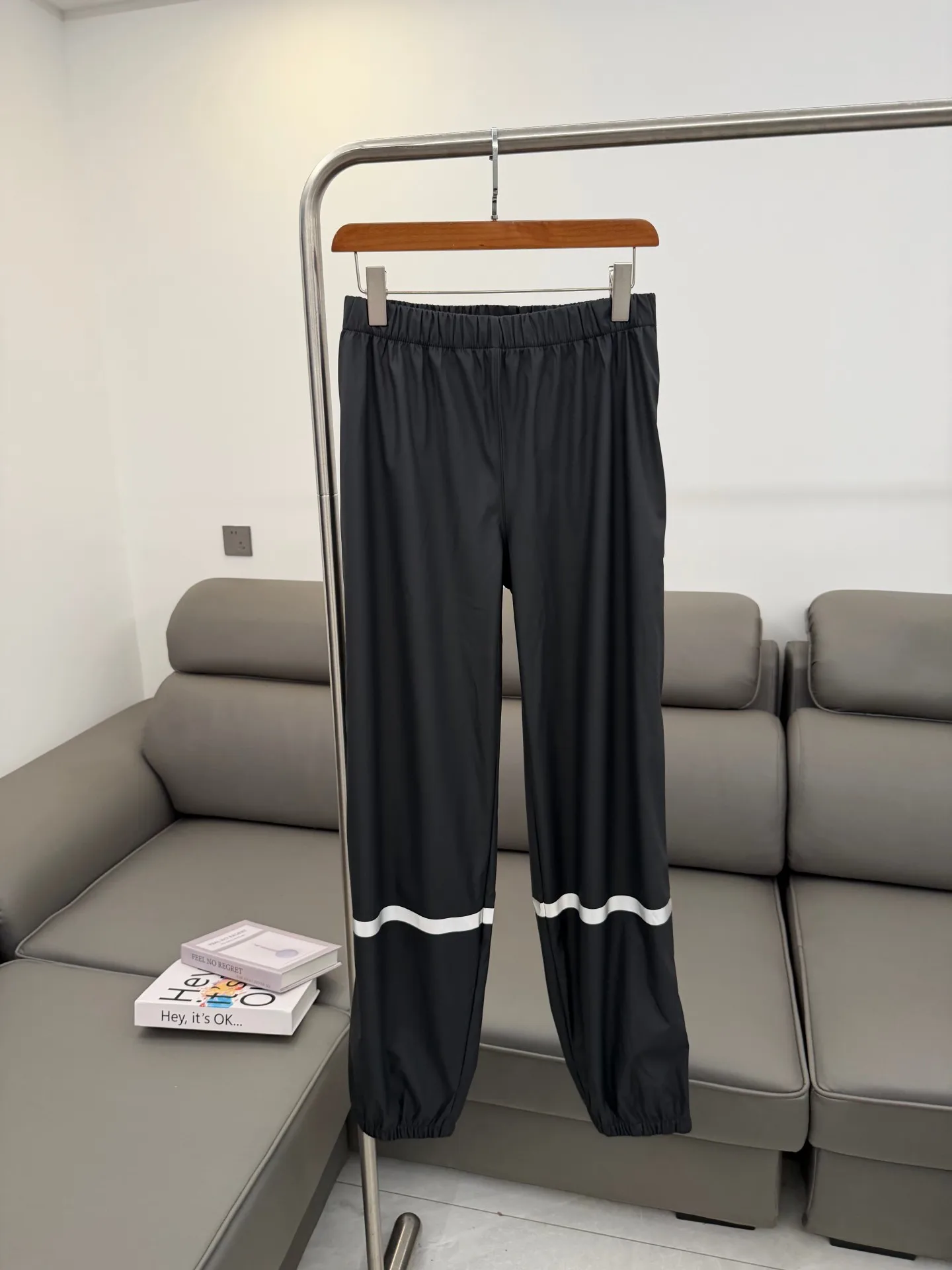 

Men's Casual Pants Reflective Strip Windproof Waterproof Outdoor Work Leisure Trousers Autumn Winter Faion Anti-stain