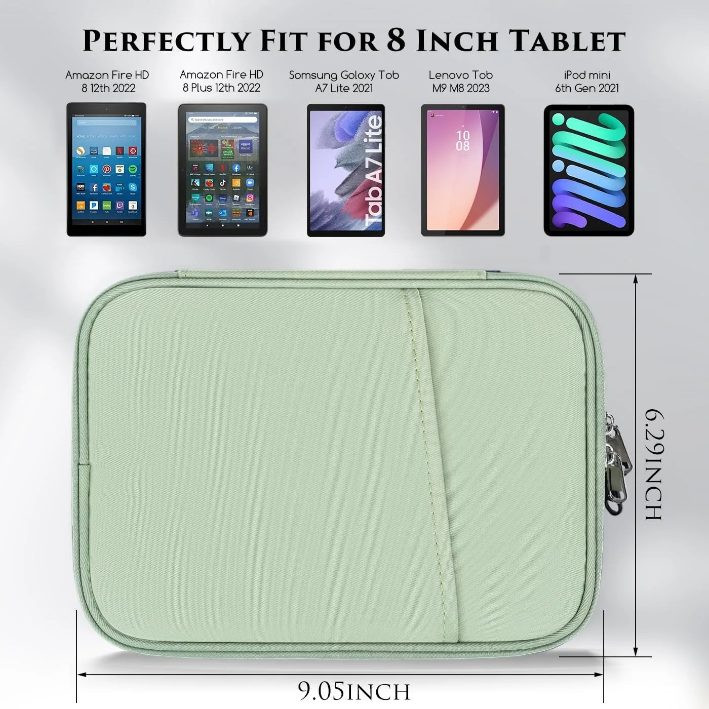 Zipper Sleeve Pouch For Alldocube iPlay 80 70 60 50 Mini Pro Ultra
