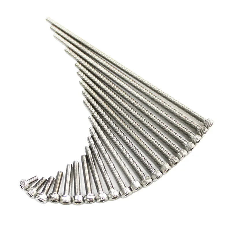 ロング M4 M5 M6 M8 M10 六角穴付きボルトステンレス鋼六角六角レンチボルト