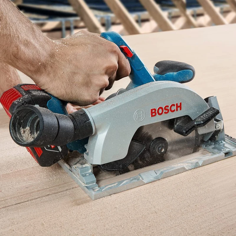 BOSCH GKS 185-LI Electric Circular Saw 18V 5.0Ah Battery Sets 165MM 5000rpm cordless  Lithium Charged Power Cutting Tool