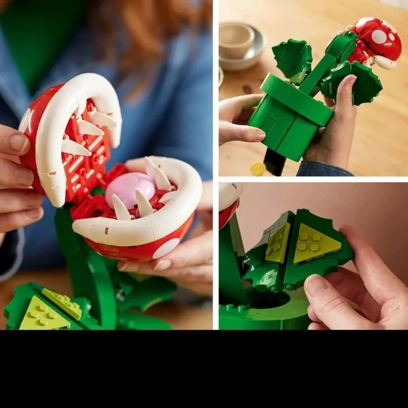 Cannibal Flower-Bausteine-Sets, kompatibel mit Legoed-Partikeln, geeignet für Weihnachtsgeschenke 71426