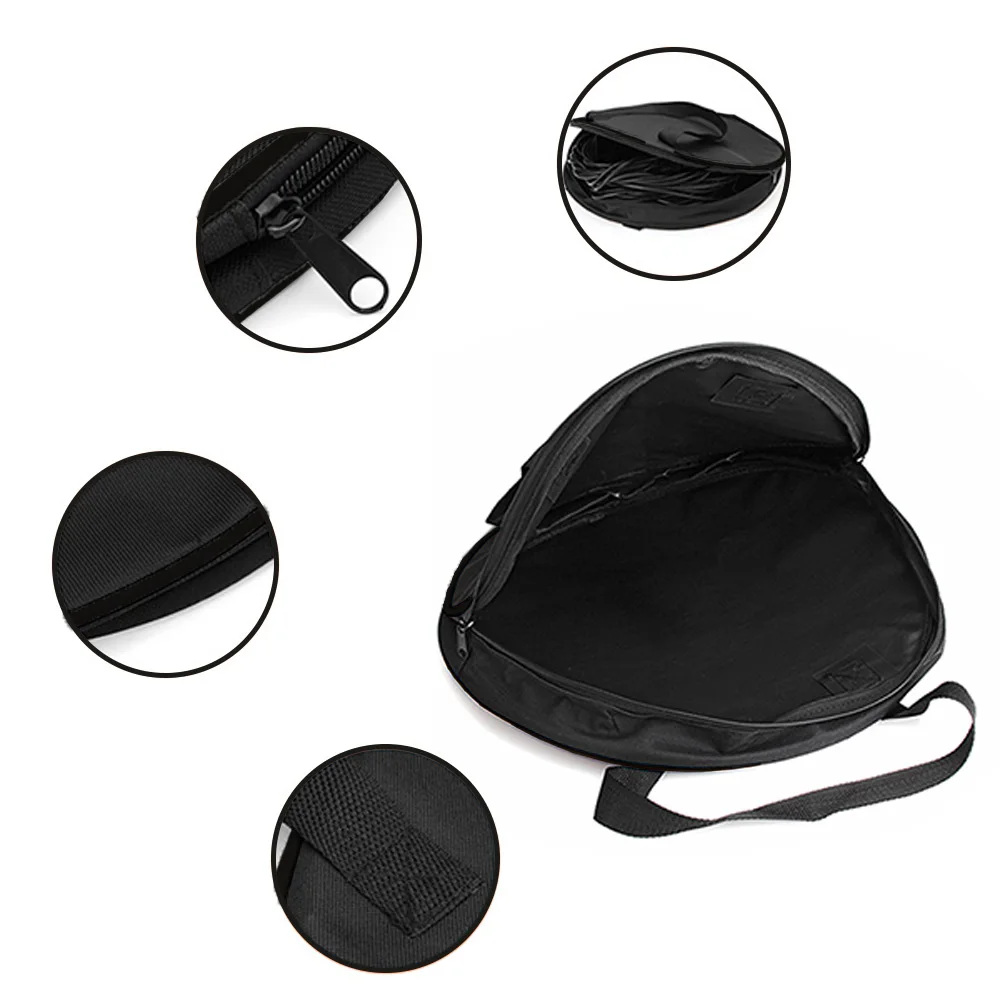 RV Wiring Harness Portable Storage Bag Heavy-Duty 600D High-Quality Oxford Cloth Wear-Resistant Circular Storage Bag