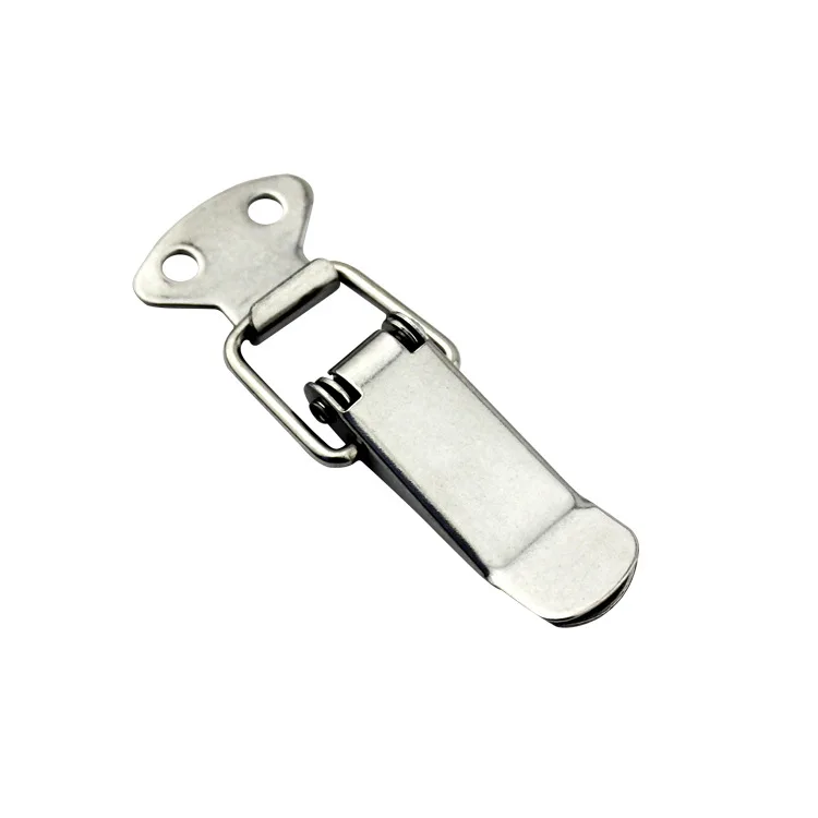 5Pcs SK3-001 Industrial Hardware Buckle 304 Stainless Steel Flat Buckle, Safety Full Lock Tower Buckle Box
