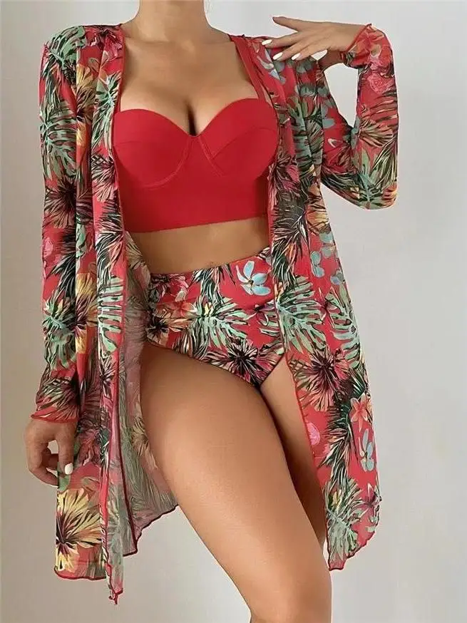 ensemble-trois-pieces-sexy-en-nylon-et-resille-pour-femme-modele-2026-avec-haut-bustier-push-up-bandage-et-design-fendu-minimaliste
