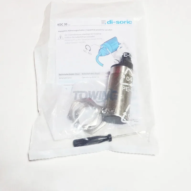 

100% Original Germany Di-soric Capacitance Proximity Sensor KDC 30 M 20 PSOK-BSL