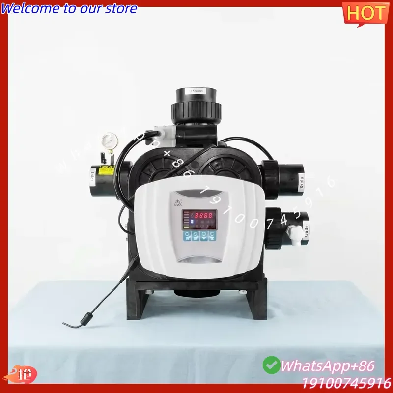 CE Certificate 40m3/h Automatic Control Valve F112B1 53540B Time Control F112B3 53640B Meter Control Backwash Valve Side