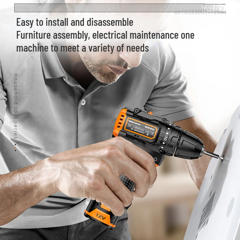 Xiaomi KOMAX 12V Wireless Impact Electric Cordless Screwdriver Multi-function Power Tool Electric Drill Machine Home Repair Sets