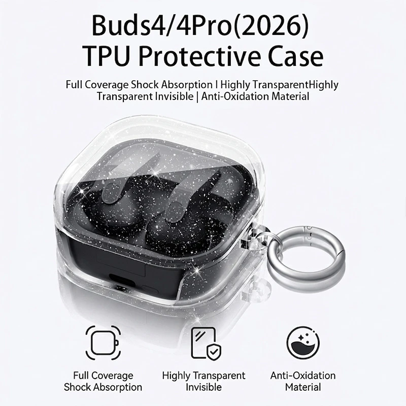 Für Galaxy Buds Pro 4 Hülle Hautfreundliche Weiche Oberfläche Vollschutz Stoßfeste Abdeckung Für Samsung Galaxy Buds4 Pro Buds 4 Case