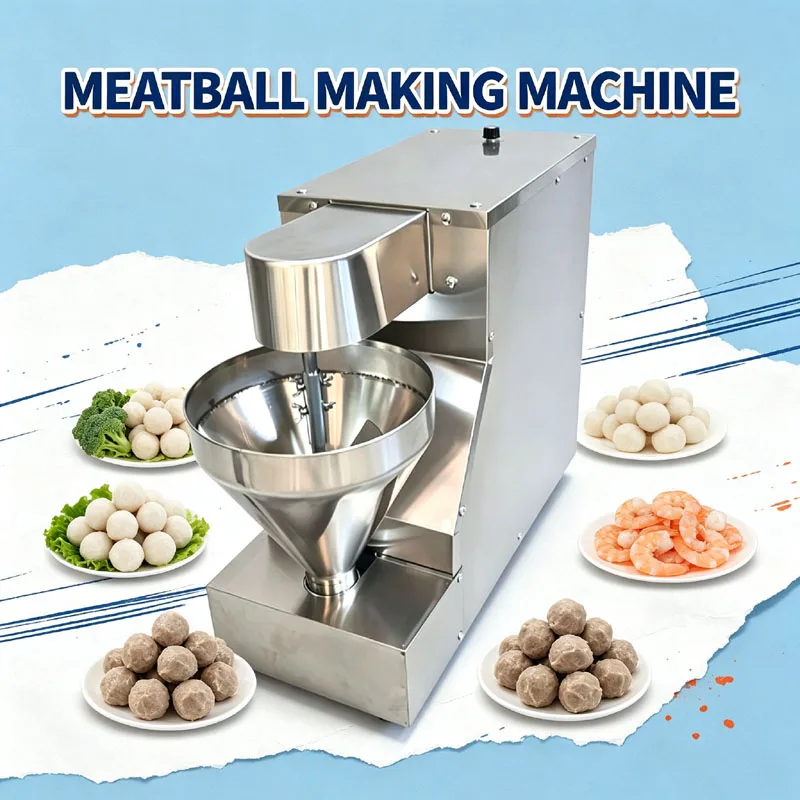 Meatball Forming Machine Electric Commercial Automatic Meatball Making Machine For Catering Vegetable Balls Lamb Balls Beef Ball