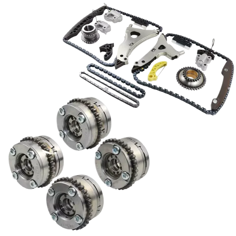 

M276 Timing Chain Kit Intake Exhaust Camshaft Adjuster Set for Mercedes Benz W205 W212 3.0L 3.5L