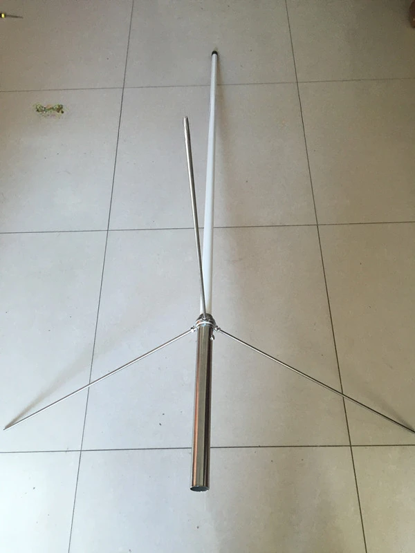 1.2-meter UV dual section fiberglass antenna, outdoor antenna for walkie talkie relay platform