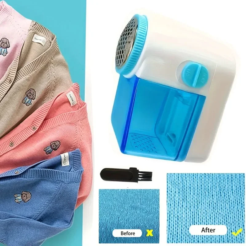 Electric Lint Remover - Battery Powered Hairball Trimmer for Clothes and Furniture - Easily Removes Lint and Hairballs image 2