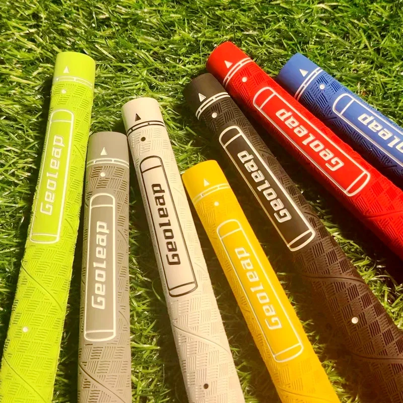 Impugnature per mazze da Golf per uomo, Standard, gomma media, antiscivolo, ferri da Golf morbidi, legni, impugnature universali, alta qualità