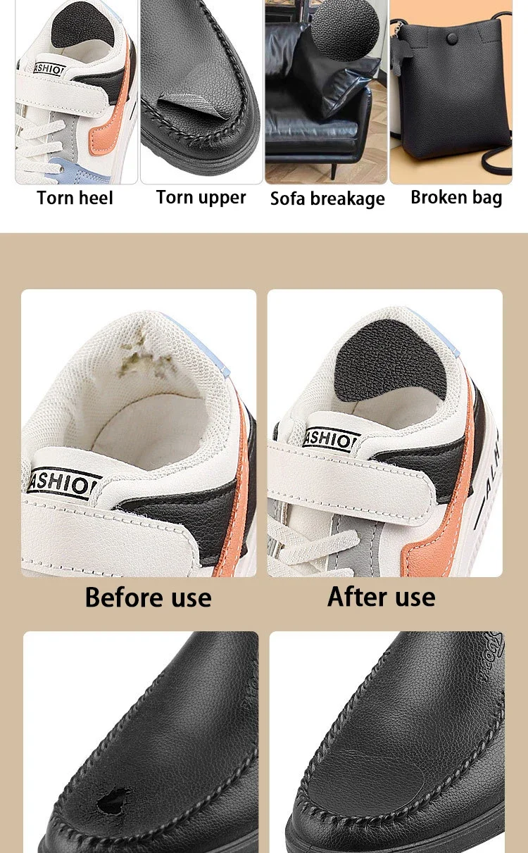 1roll leather Heel Protector Leathers Patches Sneakers shoes Pads Patch Self adhesive Patch Repair Shoes Heel Foot Care products