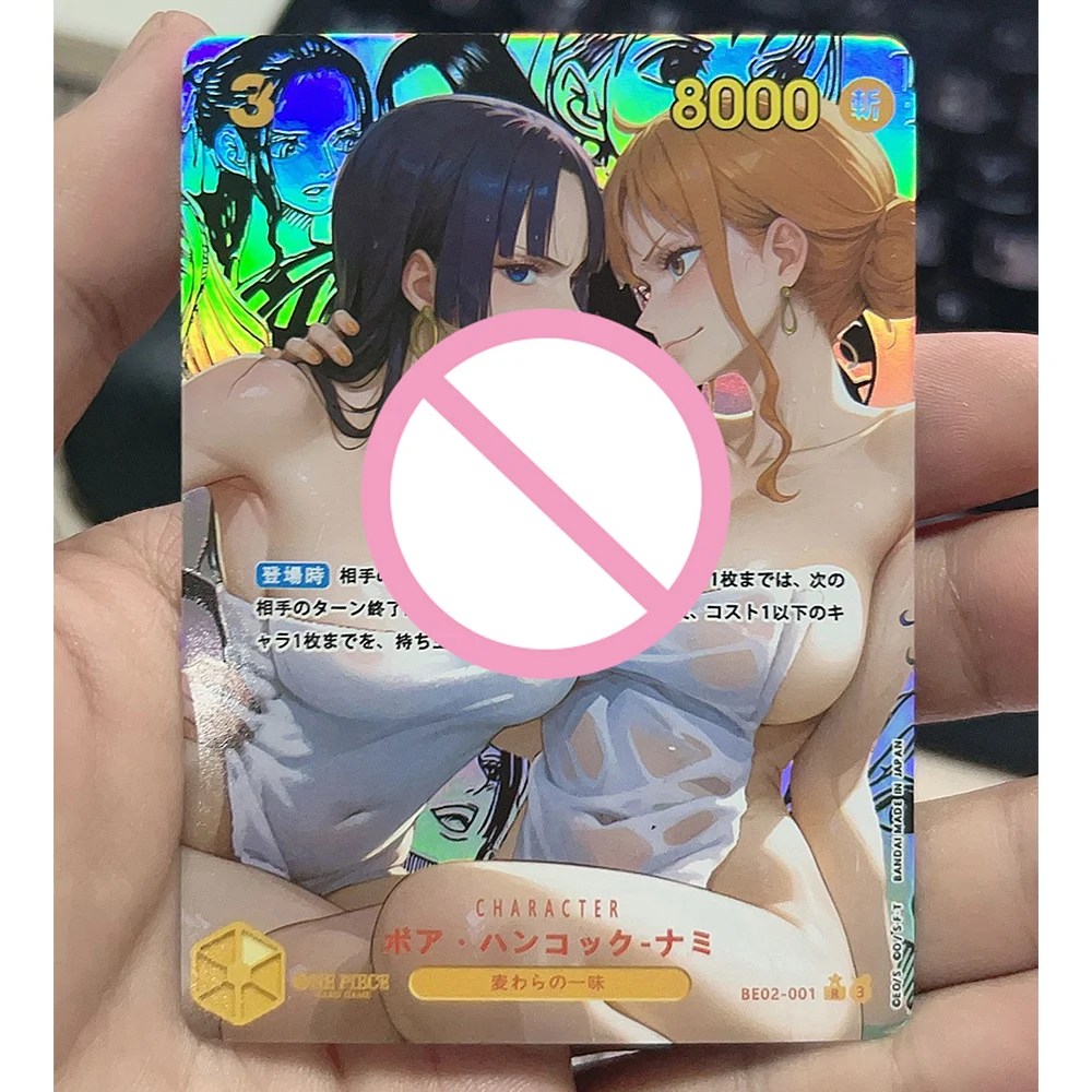 Tarjetas de colección DIY ACG One Piece Anime Nami Rebecca Perona Ulti Sexy Premium Flash juegos juguetes vacaciones regalos de cumpleaños