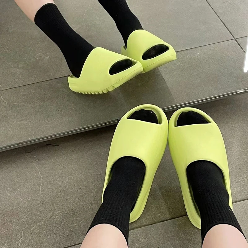 2024 verão masculino slides cor moda feminina interior antiderrapante sapatos casuais homem unisex chinelos eva praia jardim sandálias Size35-48