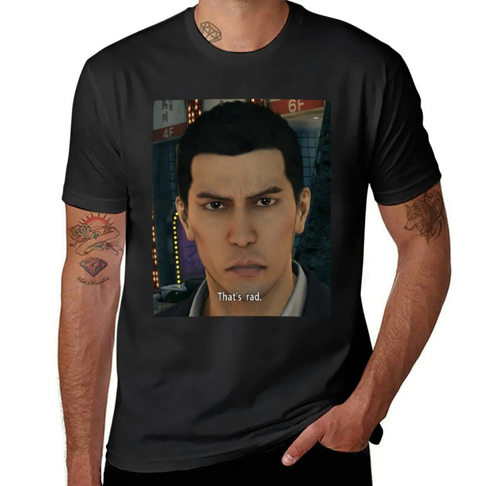 Yakuza Kiryu That's rad T-Shirt aesthetic clothes customs design your own sweat Men's clothing