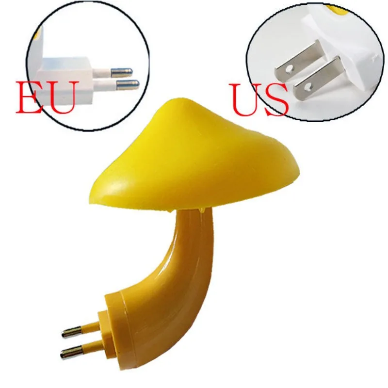 LEDLight الاستشعار علة زهرة العشب الفطر مقبس التحكم في الضوء ضوء الليل الاتحاد الأوروبي/الولايات المتحدة التوصيل الحدود العرض