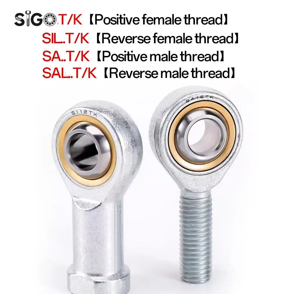 High Strength Fisheye Rod End Joint Bearings SA SAL SI SIL 3 4 5 6 8 10 10-1 T/K SA SAL SI SIL