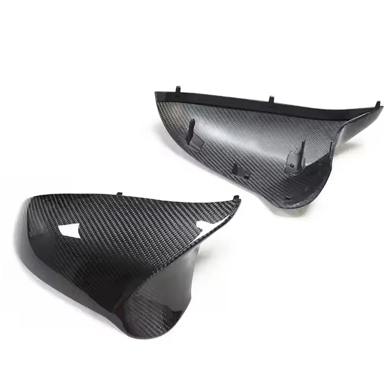 Replace Dry Carbon Fiber Mirrors cover For BMW M2 M3 M4 F87 M2C F80 M3 F82 F83 M4 FULL Carbon Side Mirror Covers RHD Only 2014+