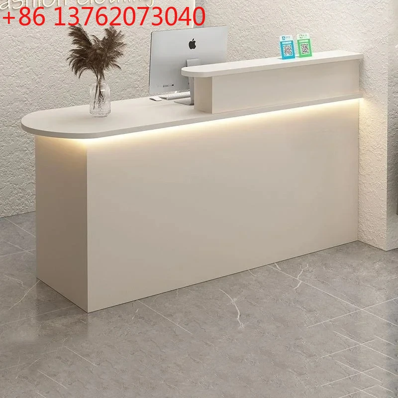 

Counter Display Reception Desks Decorations Podium Stands Reception Desks Beauty Mostrador Negocio Commercial Furniture