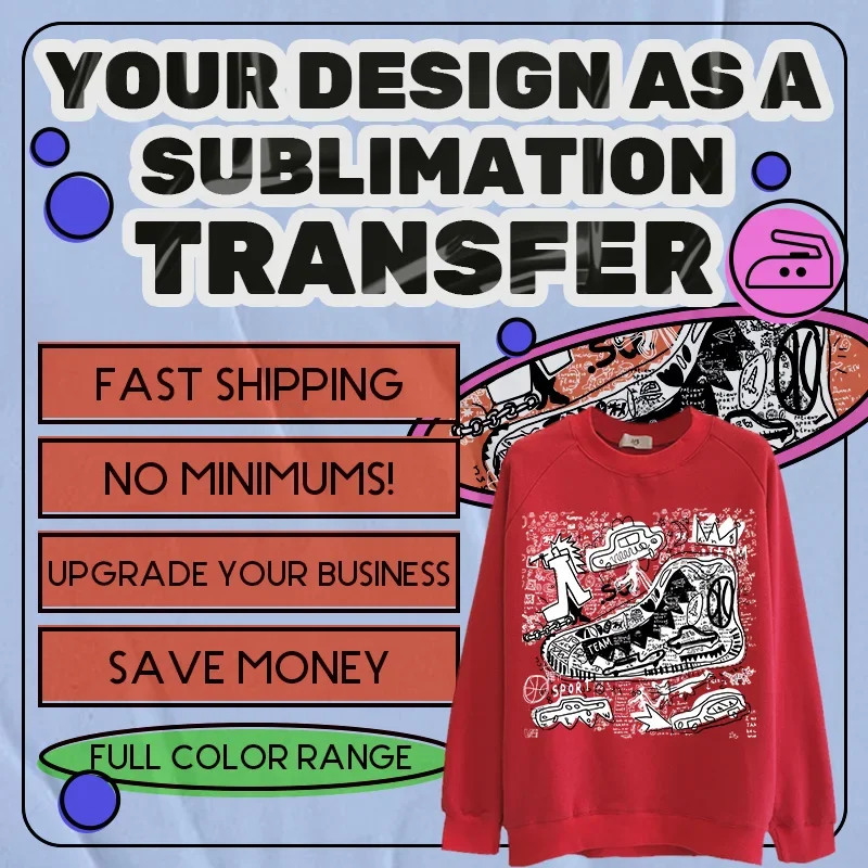 DIY Custom Vinyl heat Transfer Stickers Suitable For Clothing Bags Other Products DTF Stickers Custom Logo Photo Customization