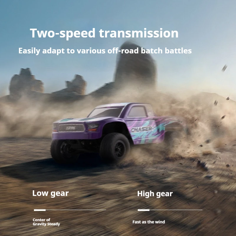 

Fms 1:24 Hunter Профессиональный радиоуправляемый пульт дистанционного управления Маленькая шкала с 4-колесным приводом Высокоскоростная модель для улицы и бездорожья с двойной скоростью и короткой картой