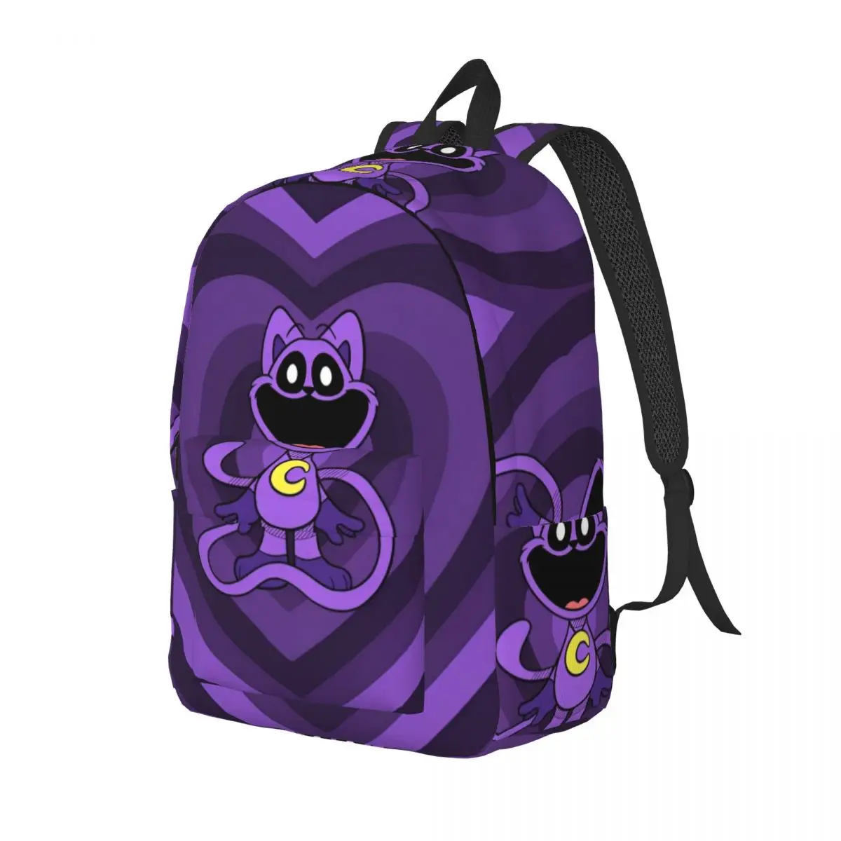 CatNap Smiling Critters Backpack for Boy Girl Kids Student School Bookbag Cartoon Cute Daypack Preschool Kindergarten Bag Sports