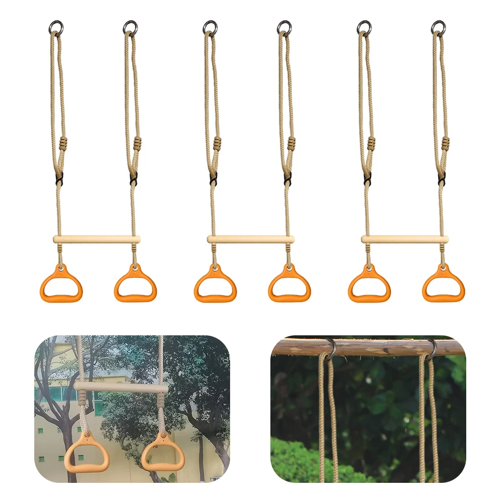 ชุดชิงช้าทรงสี่เหลี่ยมคางหมู ปรับความสูงได้ สำหรับเด็กและผู้ใหญ่ เหมาะสำหรับใช้ในบ้าน สนามเด็กเล่น และโรงยิม