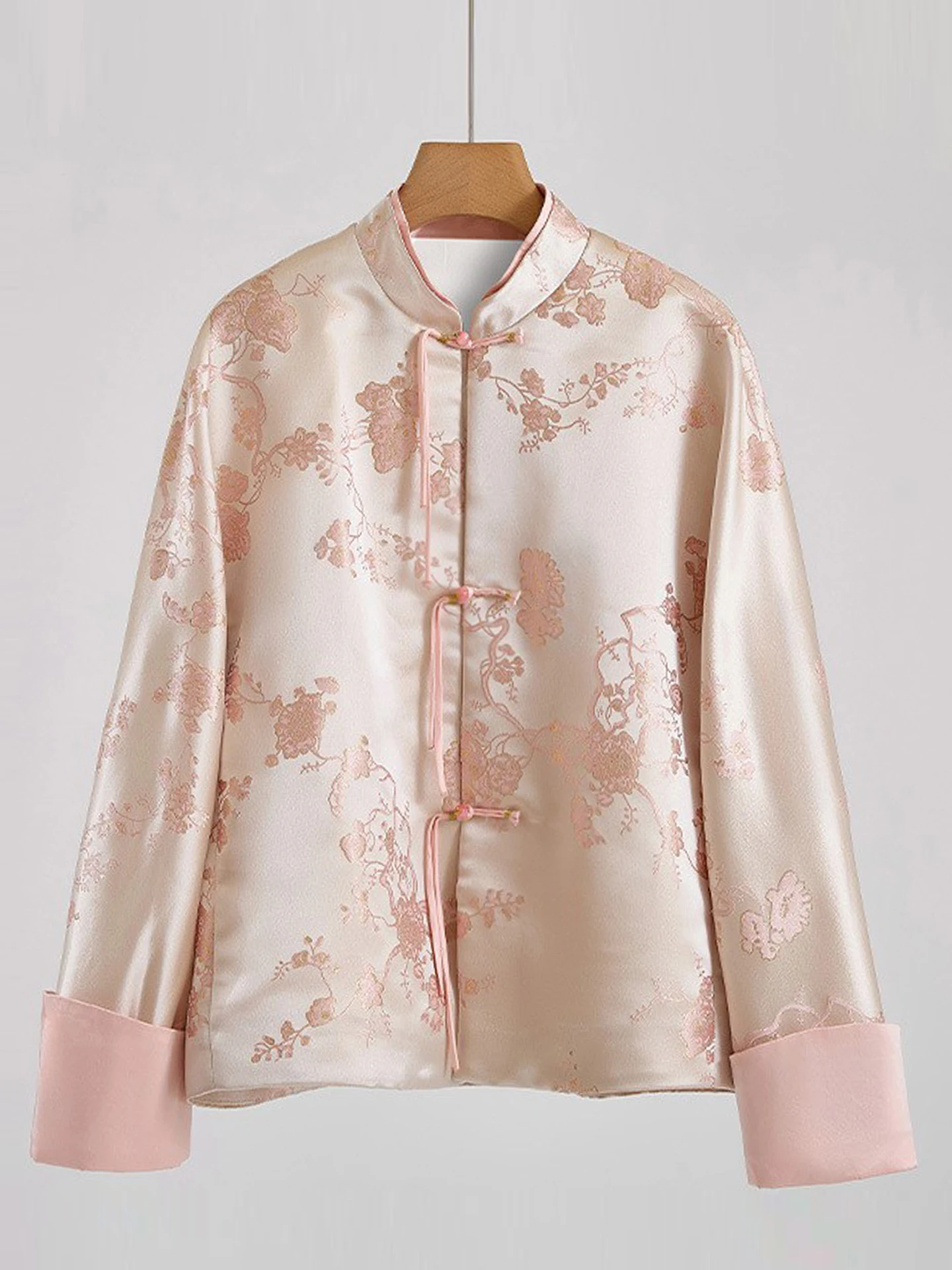 

Ele New Chinese Sle Outerwear Rejuvenating Beautifully Designed Improved Qipao Jaet Perfect for Daily Wear